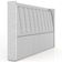 Cabeceira Cama Box Queen Estofada Com Led 160cm Moan P05 Linho Cinza Claro - Lyam Decor