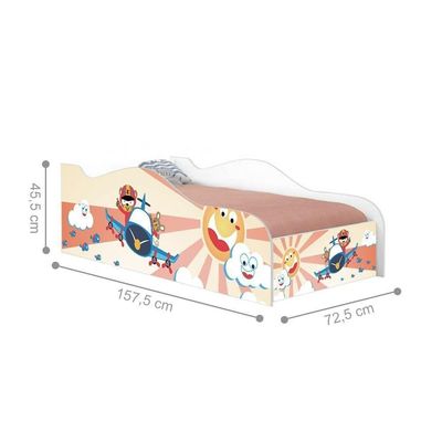 Mini Cama Fun Patrulha Ursinhos