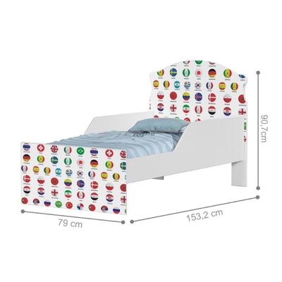 Mini Cama Futebol Time