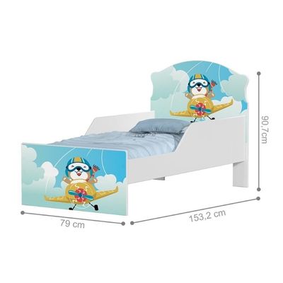 Mini Cama Pilto Avião