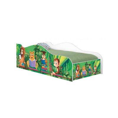 Mini Cama Fun Safari E Zoológico Infantil Com Colchão