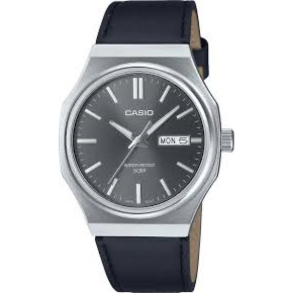 Relógio Casio Masculino Ref: Mtp-e735l-8avdf Clássico Prateado