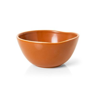 Jogo De Bowl Copa E Cia 6 Peças Vivant Em Cerâmica Terracota