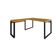 Mesa Em L Diretor 150x160x75cm Yon - Acácia Mel-est.preta Acácia Mel-est.preta
