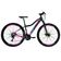Bicicleta Aro 29 Absolute Hera Feminina 24v Alumínio Freio Hidraulico Garfo Suspensão Preto-Rosa 17