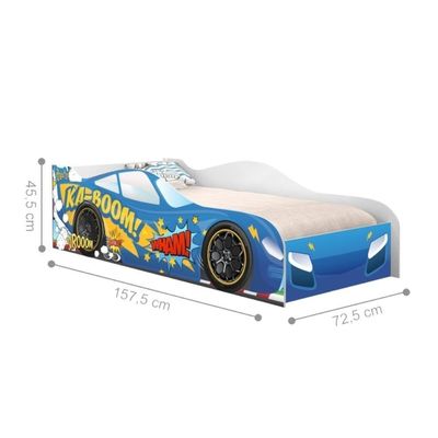 Cama Infantil Glow Faísca Azul