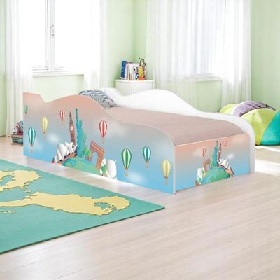 Cama Carro Solteiro Joy Volta Ao Mundo Solteiro Com Colchão