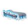 Cama Carro Adesivada Navio Kids Infantil
