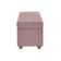 Canto Alemão Recamier Bau + Painel Madri 160cm Suede Rose - Inova Decor