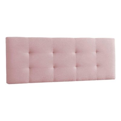 Canto Alemão Recamier Bau + Painel Madri 160cm Suede Rose - Inova Decor