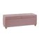 Canto Alemão Recamier Bau + Painel Madri 160cm Suede Rose - Inova Decor