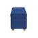 Canto Alemão Recamier Bau + Painel Madri 120cm Suede Azul Marinho - Inova Decor
