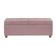 Canto Alemão Recamier Bau + Painel Madri 120cm Suede Rose - Inova Decor