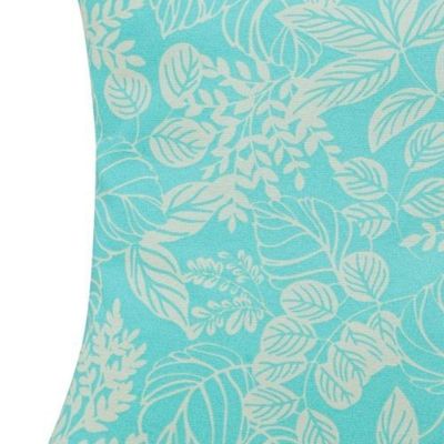 Capa Almofada Atualle Gorgurão 1 Peça 45cm X 45cm 53% Algodão 47% Poliéster - Azul Claro