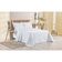 Kit Cobre Leito Bouti Mavie Geométrico Queen 3 Peças 100% Poliéster - Branco