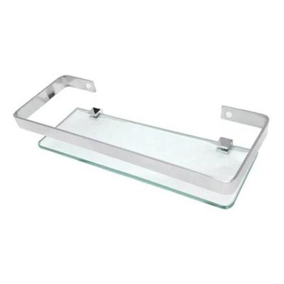 Suporte Porta Shampoo Prateleira De Vidro