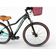 Bicicleta Aro 29 Feminina Absolute Hera Retrô Vintage Shimano 21v Hidráulica Confortável Cesta Preto-azul Tamano 17