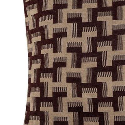 Almofada Decorativa Atlanta Jacquard Com Refil 61% Algodão 39% Poliéster - Lais