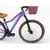 Bicicleta Aro 29 Feminina Absolute Hera Retrô Vintage 21v Hidráulica Selim Confortável Cesta Lilas Tamano 17