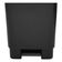 Kit 3 Lixeiras com Tampa Lixeira Retangular 50L Polipropileno Preto