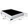Cama Box Casal Sintético Mega Cama Branco 138x188x42cm