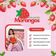 Kit Edredom Solteiro Morangos Rosê Com Almofadas Estampadas 05 Peças - Dupla Face Percal 300 Fios