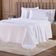 Kit Cobre Leito Colcha King Sublime Dupla Face Com Fronhas 03 Peças - Percal 300 Fios Toque De Pluma Cor Branco