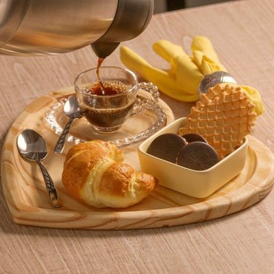 Conjunto 04 Xícaras De Cafezinho De Cristal 85ml Com Pires Coração Pearl Wolff