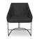 Kit 2 Poltronas Luxo Alana Veludo Preto Base Ferro Preto - Pallazio
