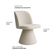Kit 04 Cadeiras De Jantar Giratória Liz Bouclé Off White - Nexta Casa