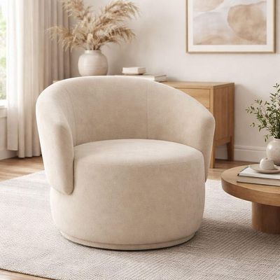 Poltrona Orgânica Consultório Design Moderno Conforto Recepção Veludo veludo Bege