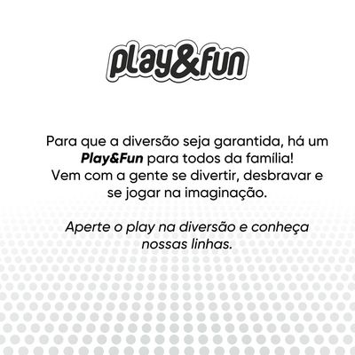Cama Elástica Play & Fun Colorida 244x180cm