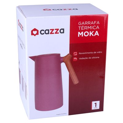 Garrafa Térmica Cazza Moka 1L - Item Sortido