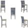 Mesa Bistrô E 2 Banquetas Roma Marrom Corda Estofado 7 Trama Prata