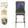 Mesa Bistro E 2 Banquetas Roma Fendi Corda Náutica 13 Azul