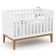 Quarto De Bebê Americano 4 Portas Com Berço Americano Unique Branco Soft Eco Wood - Matic - Henn E Colchão Ortobom
