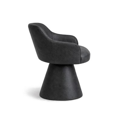 Cadeira De Mesa De Jantar Jade Base Cone Corano Preto - Nexta Casa