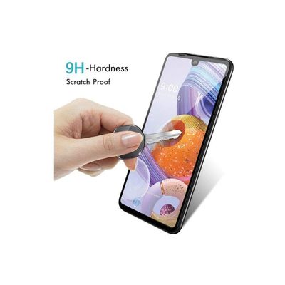 Capinha Para Lg K71 Kit  Anti Impacto + Película De Vidro 9d