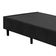 Cama Box Solteiro Suede Mega Cama Preto 88x188x42cm