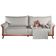 Conjunto Sofá Living Vitória 2,20m + Cama Pet Vitória