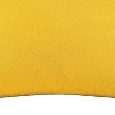 Capa De Almofada Decorativa Zion Suede 1 Peça 45cm X 45cm 100% Poliéster - Açafrão