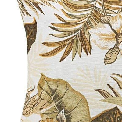 Capa Almofada Atualle Gorgurão 1 Peça 45cm X 45cm 53% Algodão 47% Poliéster - Marfim