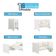 Berço Americano Evolution 4 Em 1 Branco Acetinado E Guarda Roupa Infantil Americano 4 Portas Branco Hp - Henn