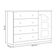 Cômoda Infantil Eloísa 04 Gavetas E 01 Porta Branco - Phoenix Baby