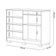 Cômoda Sapateira Para Quarto 2 Portas 5 Gavetas Biana V01 Imbuia - Lyam Decor