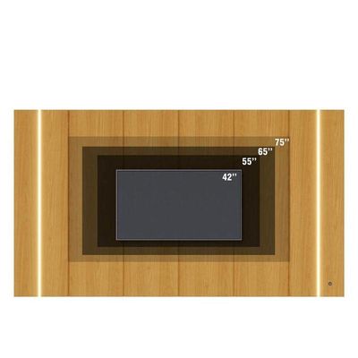 Painel Para Tv Home Suspenso Maggiore 2.3 Naturale - Colibri