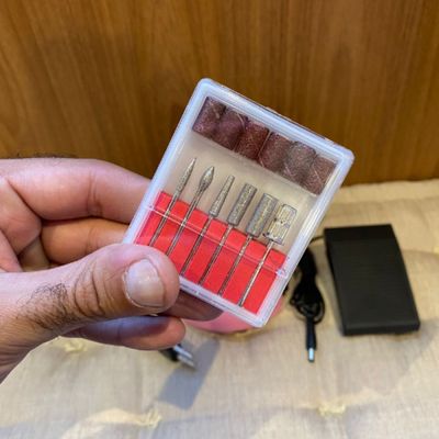 Motor Lixadeira Elétrica para Unhas Nail Drill 30k RPM – Profissional e Portátil