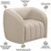 Kit Sofá 5 Lugares Para Sala 332cm Com 02 Poltronas Lazio M03 Veludo Bege - Lyam Decor
