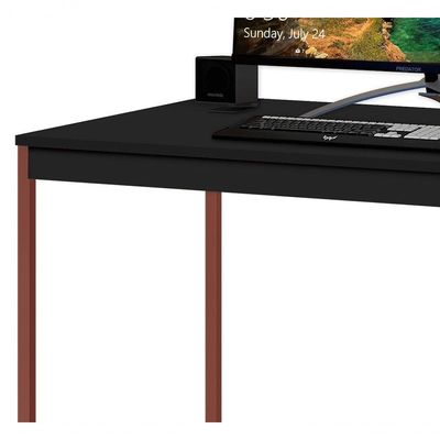Escrivaninha Home Slim Preto - Moveisaqui