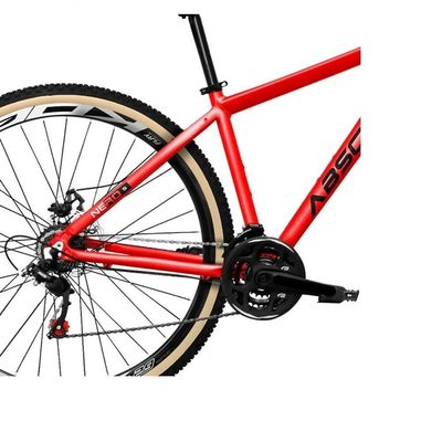 Bicicleta Aro 29 Absolute Nero 5 Kit 2x9 Gta Sunrun K7 Freio A Disco Garfo Com Trava Vermelho 19